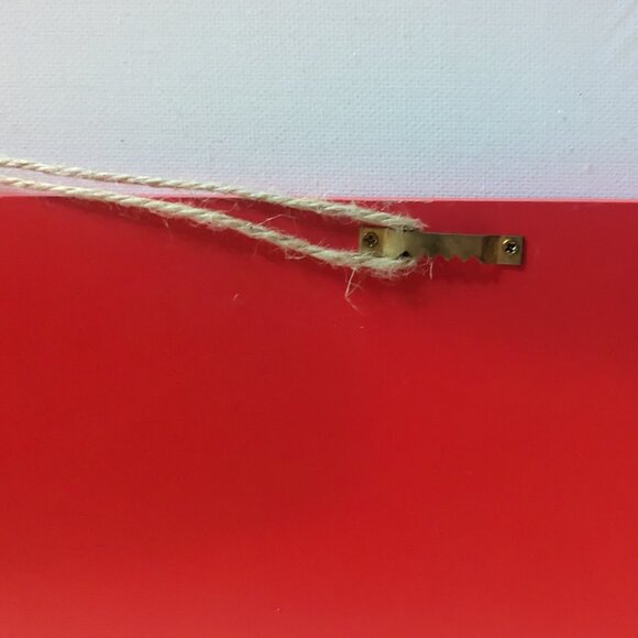 NWT! Retro 'No Humbugging' Red Christmas MCM Sign Michael's Holiday Home Decor - Picture 9 of 12